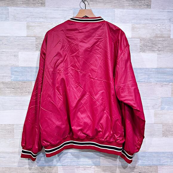 South Carolina Gamecocks VTG Varsity Bomber Jacket Red Russell USA Mens XL - Picture 5 of 8